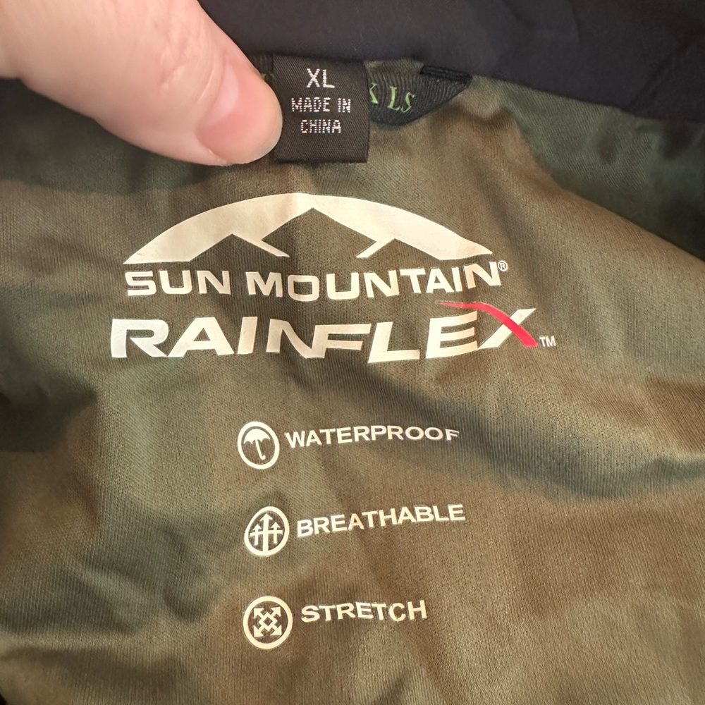 Sun Mountain, Rainflex, Waterproof Pull Over Jack… - image 7
